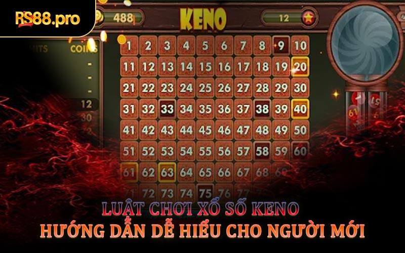 Luật Chơi Xổ Số Keno - Hướng Dẫn Dễ Hiểu Cho Người Mới