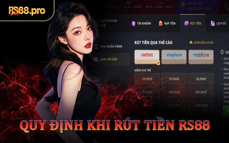 Quy Định Khi Rút Tiền RS88